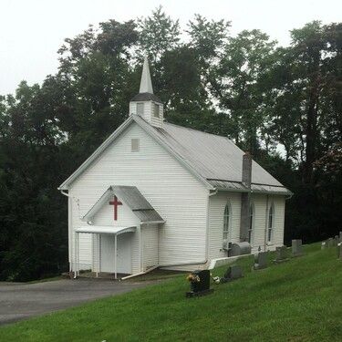 Catalpa United Methodist Church Hancock MD - photo courtesy of Miles M