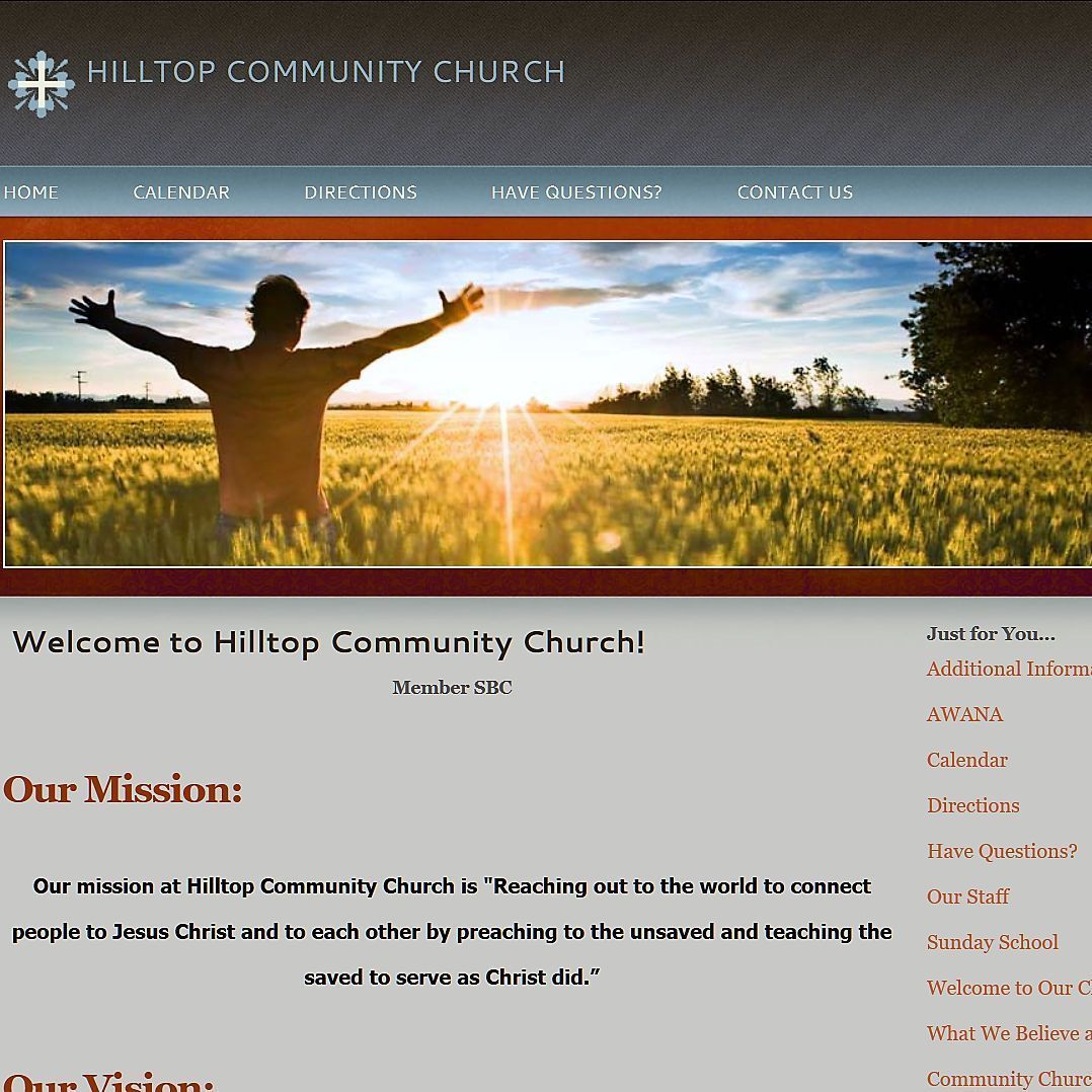 Hilltop Community Church, Lowell, Indiana